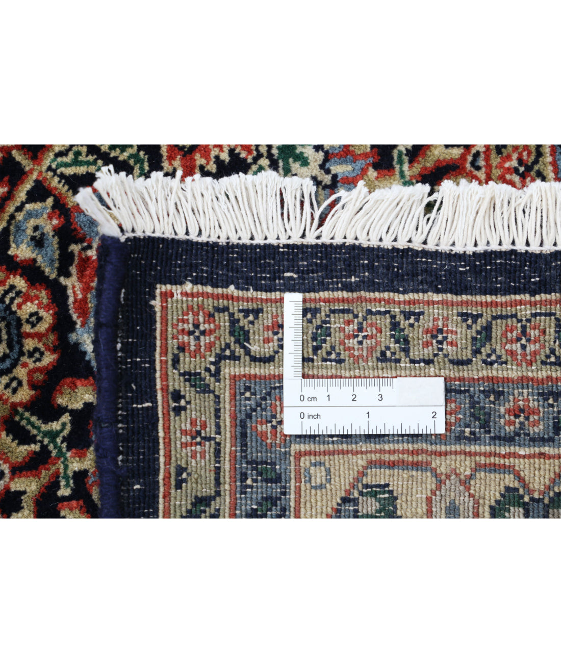 Bijar 11'8'' X 18'2'' Hand-Knotted Wool Rug 11'8'' x 18'2'' (273 X 353) / Blue / Red