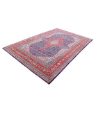 Bijar 6'7'' X 10'7'' Hand-Knotted Wool Rug 6'7'' x 10'7'' (198 X 318) / Blue / Red