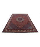 Bijar 6'8'' X 9'11'' Hand-Knotted Wool Rug 6'8'' x 9'11'' (200 X 298) / Red / Ivory