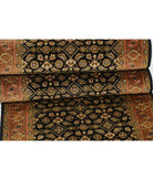 Heritage 2'6'' X 19'4'' Hand-Knotted Wool Rug 2'6'' x 19'4'' (243 X 340) / Black / Rust