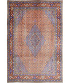 Bijar 6'8'' X 9'9'' Hand-Knotted Wool Rug 6'8'' x 9'9'' (200 X 293) / Rust / Brown