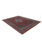 Bijar 7'3'' X 10'3'' Hand-Knotted Wool Rug 7'3'' x 10'3'' (218 X 308) / Red / Blue