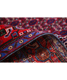 Bijar 6'8'' X 10'11'' Hand-Knotted Wool Rug 6'8'' x 10'11'' (200 X 328) / Blue / Red