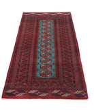 Bokhara 2'11'' X 5'6'' Hand-Knotted Wool Rug 2'11'' x 5'6'' (88 X 165) / Red / N/A