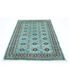 Bokhara 4'8'' X 6'4'' Hand-Knotted Wool Rug 4'8'' x 6'4'' (140 X 190) / Green / N/A