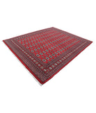 Bokhara 8'1'' X 9'10'' Hand-Knotted Wool Rug 8'1'' x 9'10'' (243 X 295) / Red / Ivory