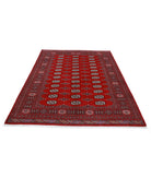 Bokhara 5'9'' X 8'3'' Hand-Knotted Wool Rug 5'9'' x 8'3'' (173 X 248) / Red / Black