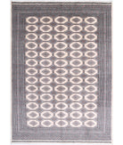 Bokhara 7'9'' X 10'9'' Hand-Knotted Wool Rug 7'9'' x 10'9'' (233 X 323) / Ivory / Black