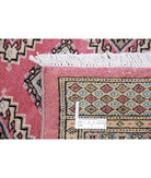 Bokhara 8'0'' X 10'3'' Hand-Knotted Wool Rug 8'0'' x 10'3'' (240 X 308) / Pink / Ivory