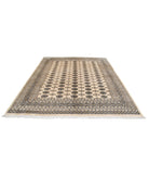 Bokhara 8'0'' X 9'6'' Hand-Knotted Wool Rug 8'0'' x 9'6'' (240 X 285) / Ivory / Taupe