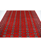 Bokhara 7'10'' X 9'11'' Hand-Knotted Wool Rug 7'10'' x 9'11'' (235 X 298) / Red / Beige