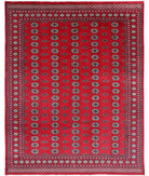 Bokhara 7'10'' X 9'11'' Hand-Knotted Wool Rug 7'10'' x 9'11'' (235 X 298) / Red / Beige