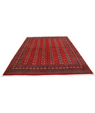 Bokhara 8'0'' X 9'11'' Hand-Knotted Wool Rug 8'0'' x 9'11'' (240 X 298) / Red / Beige