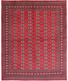 Bokhara 8'0'' X 9'11'' Hand-Knotted Wool Rug 8'0'' x 9'11'' (240 X 298) / Red / Beige