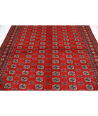 Bokhara 8'0'' X 10'0'' Hand-Knotted Wool Rug 8'0'' x 10'0'' (240 X 300) / Red / Black