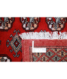 Bokhara 10'2'' X 13'11'' Hand-Knotted Wool Rug 10'2'' x 13'11'' (305 X 418) / Red / Black