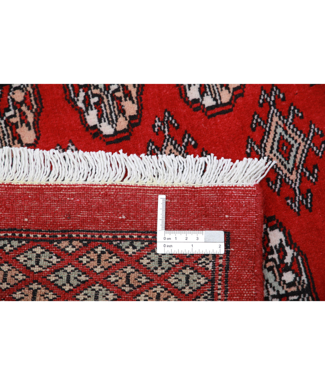 Bokhara 5'10'' X 8'6'' Hand-Knotted Wool Rug 5'10'' x 8'6'' (175 X 255) / Red / Black