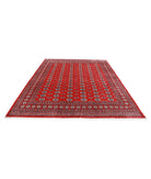 Bokhara 8'1'' X 9'9'' Hand-Knotted Wool Rug 8'1'' x 9'9'' (243 X 293) / Red / Beige