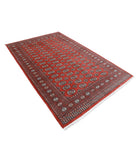 Bokhara 5'1'' X 8'2'' Hand-Knotted Wool Rug 5'1'' x 8'2'' (153 X 245) / Red / Black