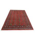 Bokhara 5'1'' X 8'2'' Hand-Knotted Wool Rug 5'1'' x 8'2'' (153 X 245) / Red / Black