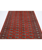 Bokhara 5'1'' X 8'2'' Hand-Knotted Wool Rug 5'1'' x 8'2'' (153 X 245) / Red / Black