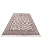 Bokhara 6'0'' X 9'5'' Hand-Knotted Wool Rug 6'0'' x 9'5'' (180 X 283) / Ivory / Black