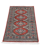 Bokhara 2'6'' X 3'11'' Hand-Knotted Wool Rug 2'6'' x 3'11'' (75 X 118) / Rust / Ivory