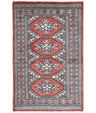 Bokhara 2'6'' X 3'11'' Hand-Knotted Wool Rug 2'6'' x 3'11'' (75 X 118) / Rust / Ivory