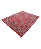 Bokhara 6'4'' X 8'3'' Hand-Knotted Wool Rug 6'4'' x 8'3'' (190 X 248) / Red / Black