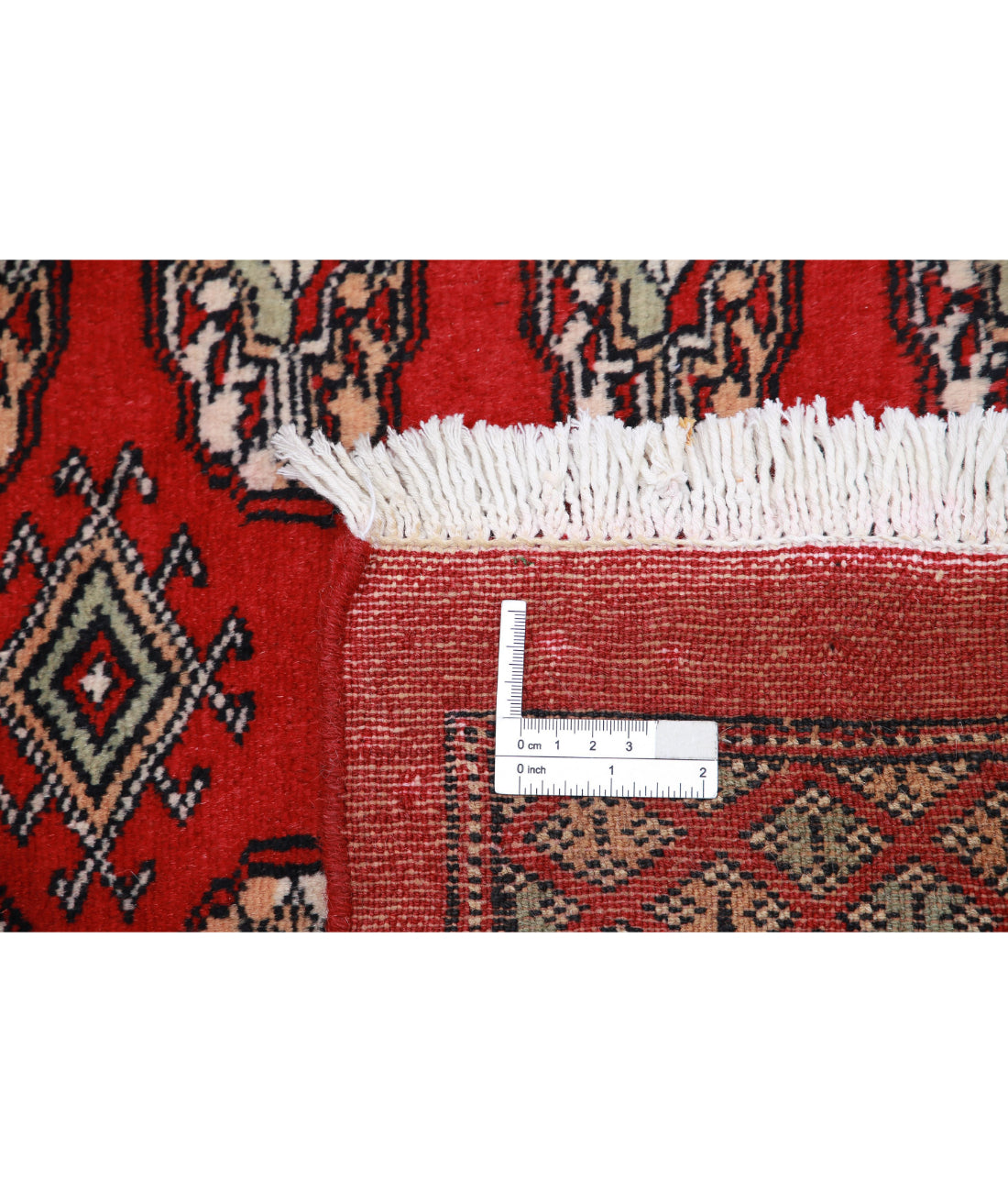 Bokhara 6'4'' X 8'3'' Hand-Knotted Wool Rug 6'4'' x 8'3'' (190 X 248) / Red / Black