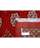 Bokhara 8'2'' X 10'7'' Hand-Knotted Wool Rug 8'2'' x 10'7'' (245 X 318) / Red / Ivory