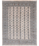 Bokhara 7'10'' X 10'2'' Hand-Knotted Wool Rug 7'10'' x 10'2'' (235 X 305) / Ivory / Taupe