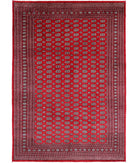 Bokhara 10'2'' X 14'5'' Hand-Knotted Wool Rug 10'2'' x 14'5'' (305 X 433) / Red / Taupe