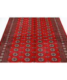 Bokhara 6'1'' X 8'7'' Hand-Knotted Wool Rug 6'1'' x 8'7'' (183 X 258) / Red / Black