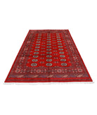 Bokhara 5'7'' X 8'7'' Hand-Knotted Wool Rug 5'7'' x 8'7'' (168 X 258) / Red / Black