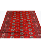 Bokhara 5'7'' X 8'7'' Hand-Knotted Wool Rug 5'7'' x 8'7'' (168 X 258) / Red / Black