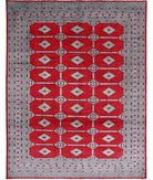 Bokhara 8'4'' X 10'8'' Hand-Knotted Wool Rug 8'4'' x 10'8'' (250 X 320) / Red / Taupe