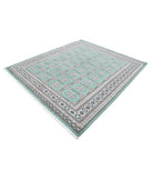 Bokhara 6'10'' X 7'9'' Hand-Knotted Wool Rug 6'10'' x 7'9'' (205 X 233) / Green / Taupe