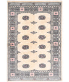 Bokhara 4'1'' X 5'10'' Hand-Knotted Wool Rug 4'1'' x 5'10'' (123 X 175) / Ivory / Beige