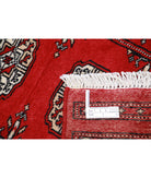 Bokhara 1'11'' X 3'2'' Hand-Knotted Wool Rug 1'11'' x 3'2'' (58 X 95) / Red / Red