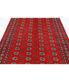 Bokhara 6'0'' X 8'5'' Hand-Knotted Wool Rug 6'0'' x 8'5'' (180 X 253) / Red / Black