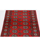 Bokhara 3'0'' X 4'10'' Hand-Knotted Wool Rug 3'0'' x 4'10'' (90 X 145) / Red / Red