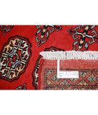 Bokhara 3'0'' X 4'10'' Hand-Knotted Wool Rug 3'0'' x 4'10'' (90 X 145) / Red / Red