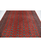 Bokhara 8'1'' X 10'1'' Hand-Knotted Wool Rug 8'1'' x 10'1'' (243 X 303) / Rust / Ivory