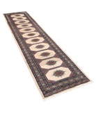 Bokhara 2'7'' X 9'10'' Hand-Knotted Wool Rug 2'7'' x 9'10'' (78 X 295) / Ivory / Ivory