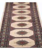 Bokhara 2'7'' X 9'10'' Hand-Knotted Wool Rug 2'7'' x 9'10'' (78 X 295) / Ivory / Ivory