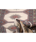 Bokhara 2'7'' X 9'10'' Hand-Knotted Wool Rug 2'7'' x 9'10'' (78 X 295) / Ivory / Ivory