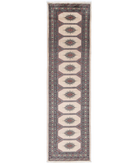 Bokhara 2'7'' X 9'10'' Hand-Knotted Wool Rug 2'7'' x 9'10'' (78 X 295) / Ivory / Ivory