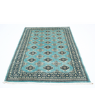 Bokhara 4'8'' X 6'4'' Hand-Knotted Wool Rug 4'8'' x 6'4'' (140 X 190) / Green / N/A