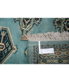 Bokhara 4'8'' X 6'4'' Hand-Knotted Wool Rug 4'8'' x 6'4'' (140 X 190) / Green / N/A